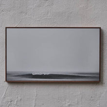 Tim Wendrich Fotografie - NORDSØEN (Welle) Europäisch  Nuss Schattenfugenrahmen