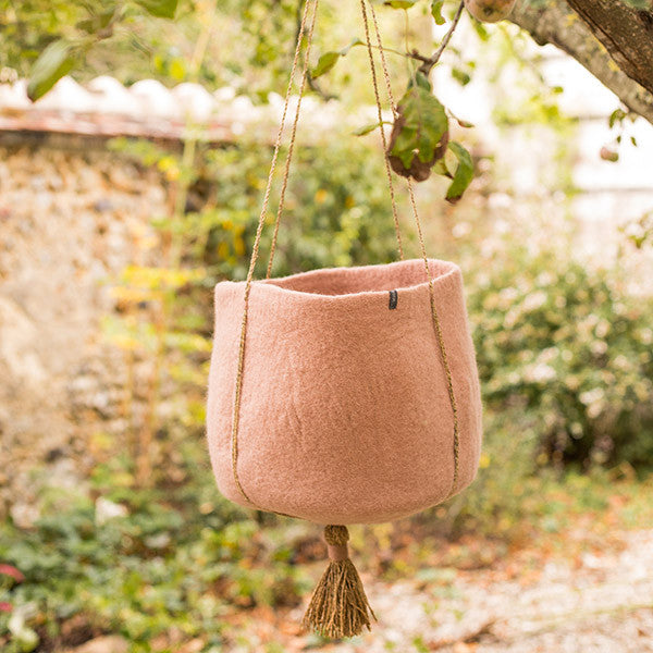 Kangaroo basket M Quarz pink