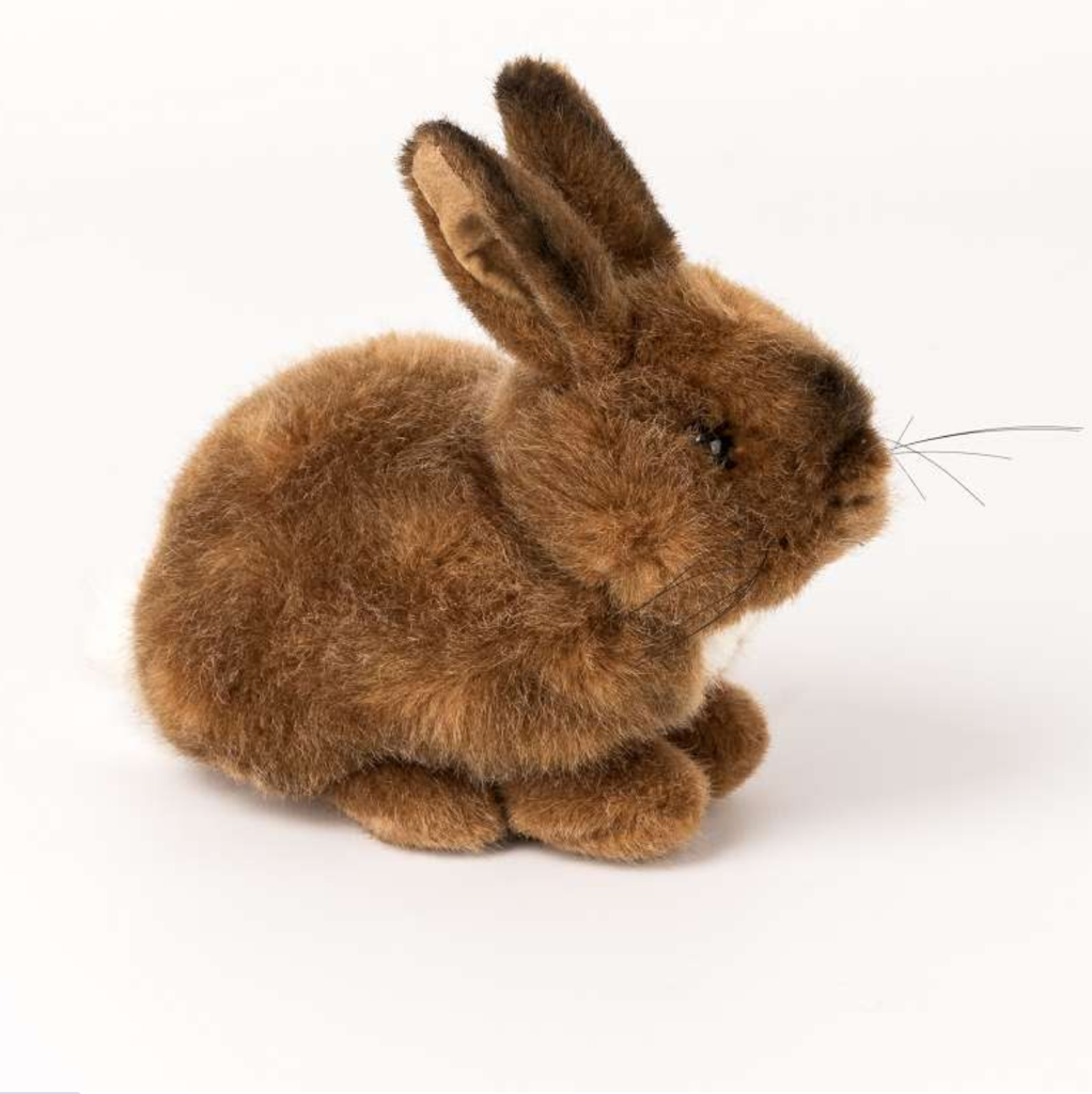 Kaninchen Purzel braun 19cm