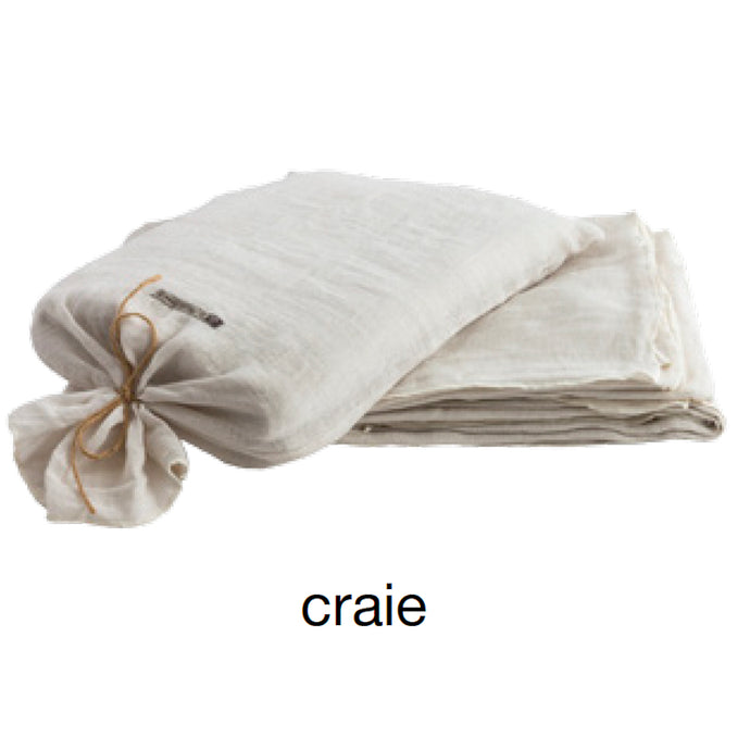 Travel Voile Linen Farbe Craie 270x300 cm