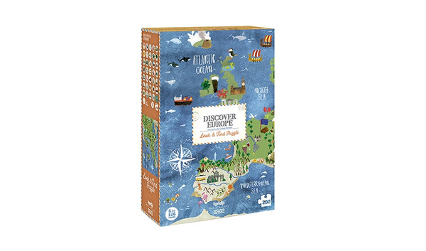 Londji Puzzle 200 Teile Discover Europe