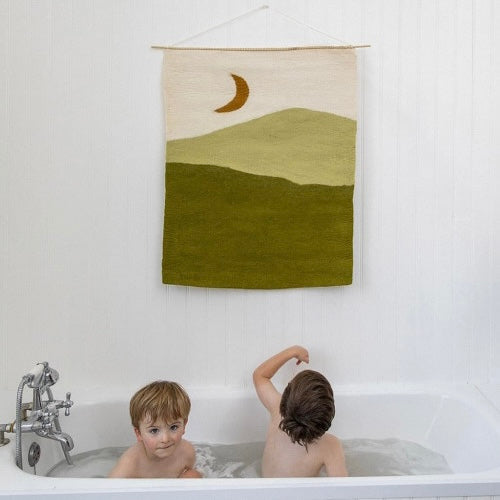Landscape wall hanging „Midnight“